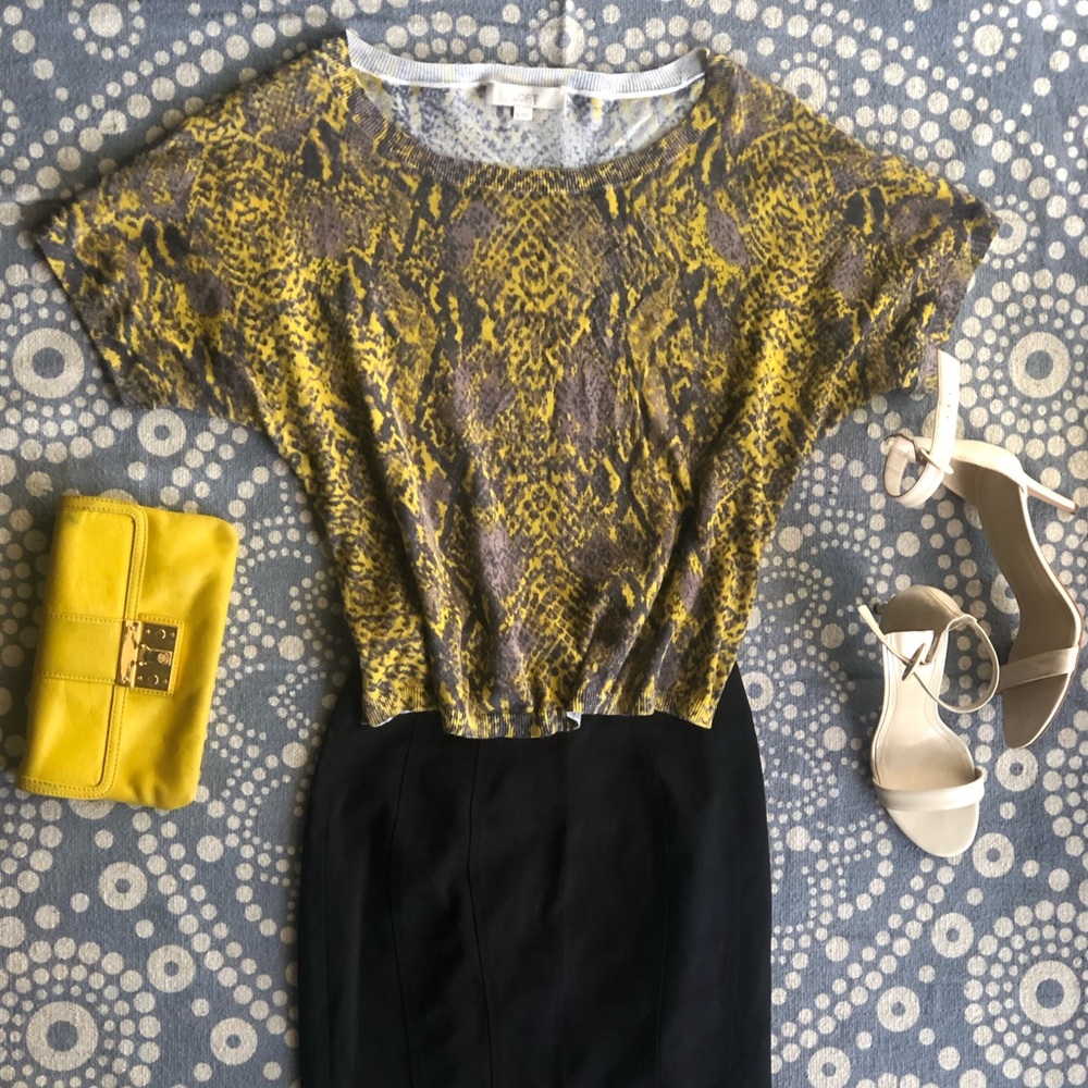 Loft short sleeve pullover